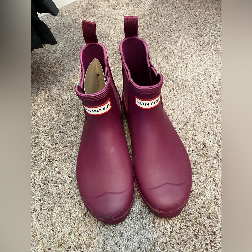 Maroon Hunter Boots